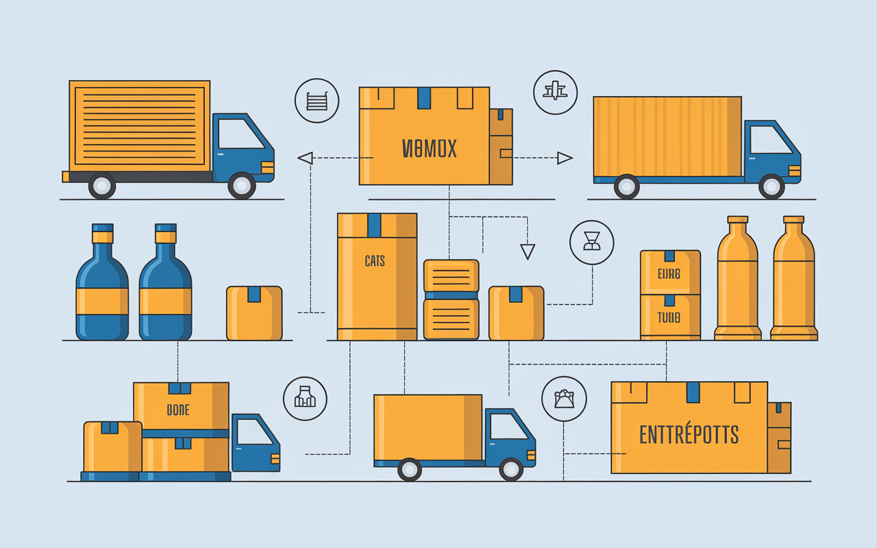 chaine logistique efficiente berlin packaging avec emballages