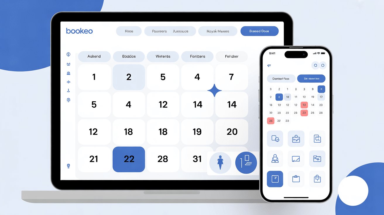 bookeo interface de reservation en ligne moderne