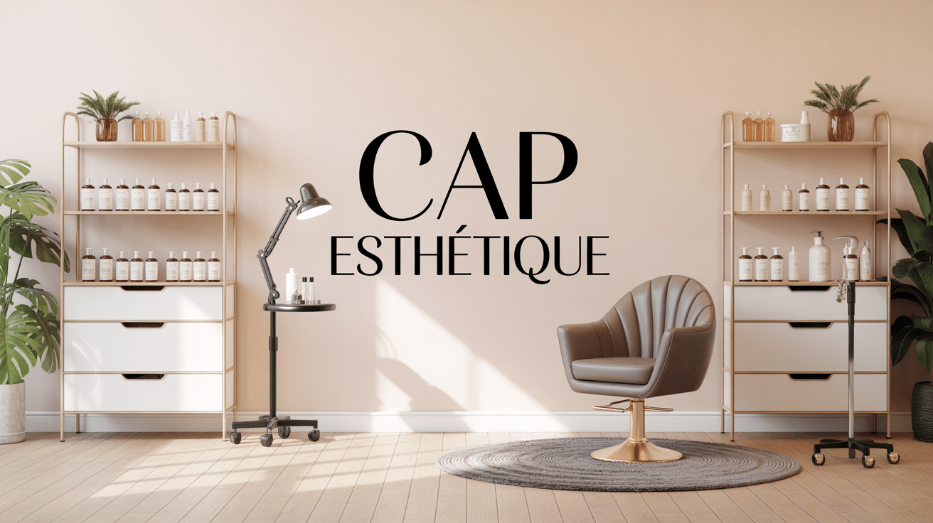 Scene cap esthetique dans un salon de beaute