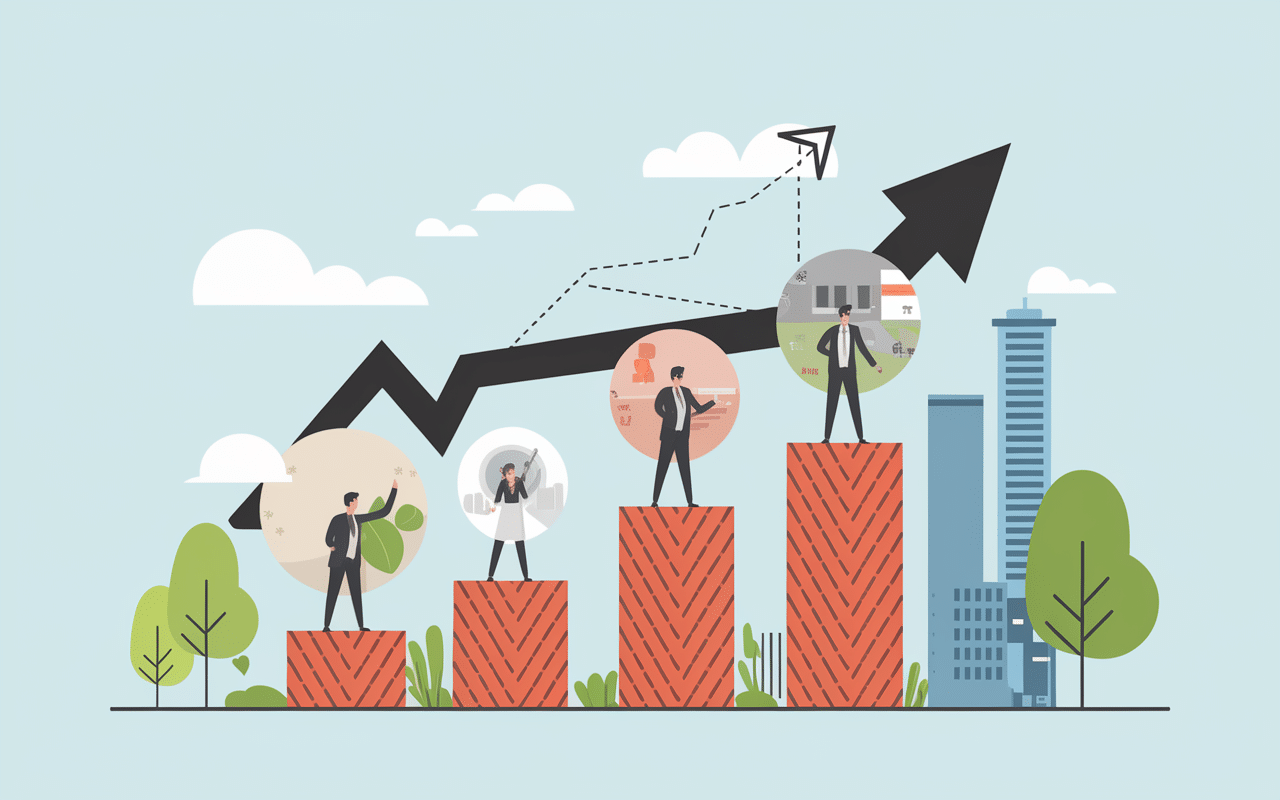 Fondements closing mastery illustration compétences commerciales impact