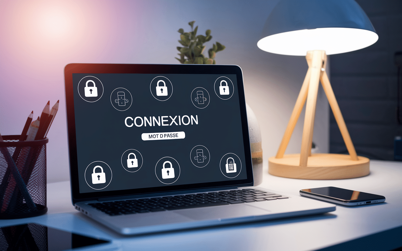Page connexion mon portail Securitas sur ordinateur portable