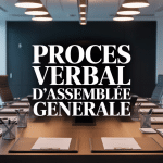 procès verbal d'assemblée générale réunion de travail