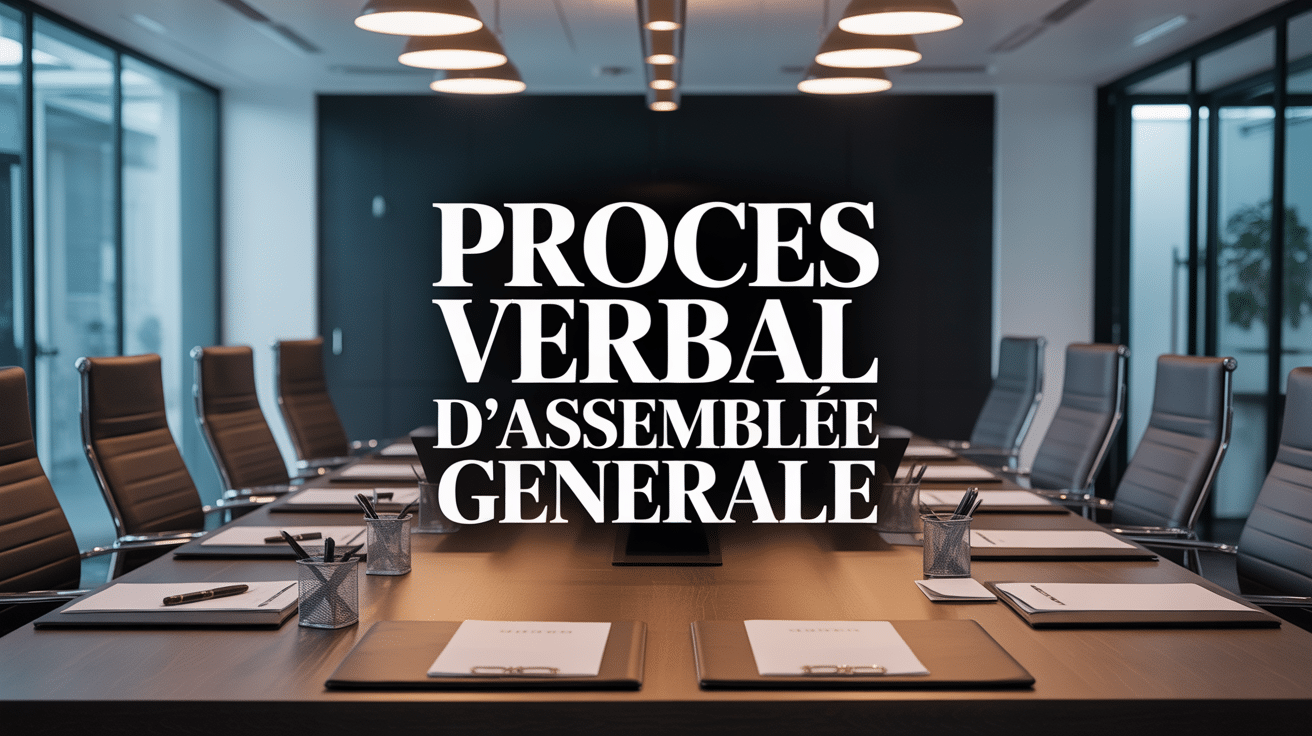 procès verbal d'assemblée générale réunion de travail