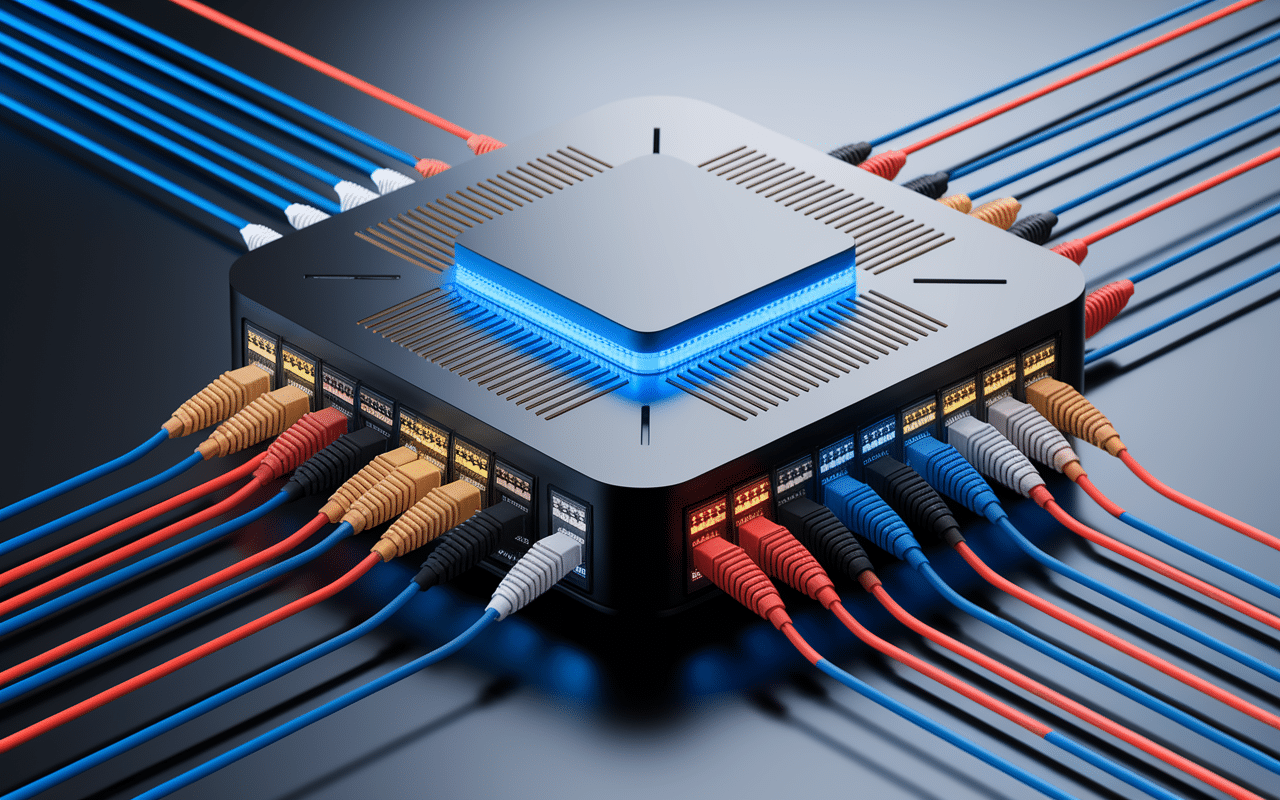 Hub harnes schéma technique systèmes