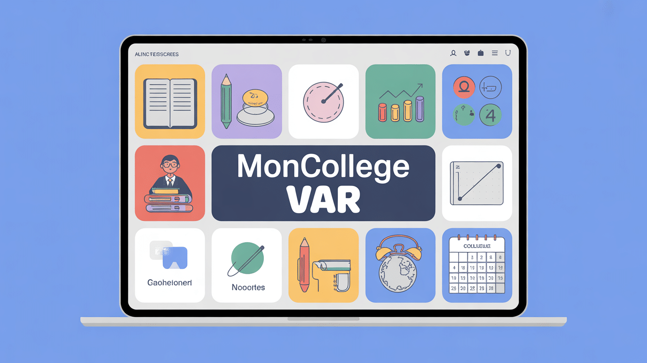 dashboard moncollege var numérique