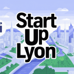 Vue aérienne start up Lyon métropole moderne