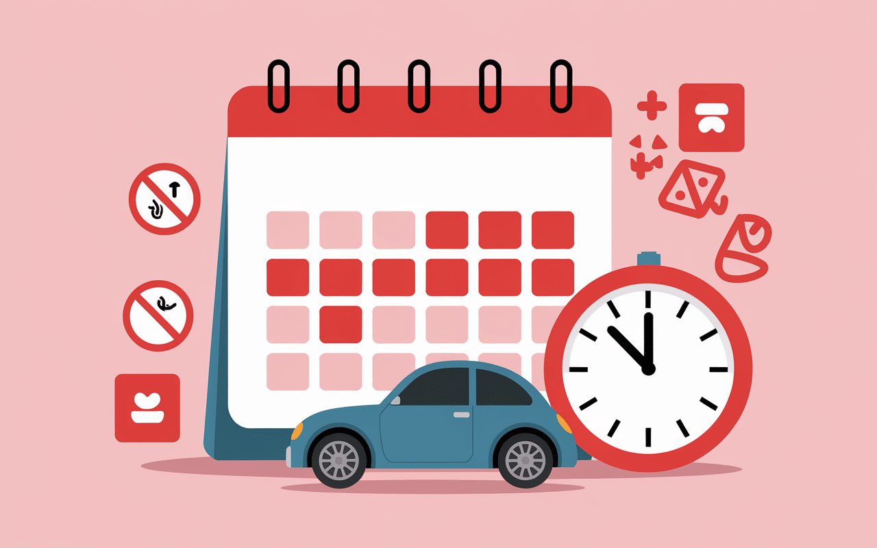 Calendrier delai combien de temps peut on rouler sans assurance
