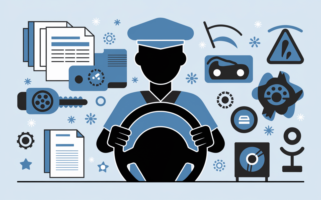 image défis a jeune conducteur documents assurances