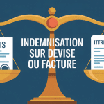 balance justice indemnisation sur devis ou facture