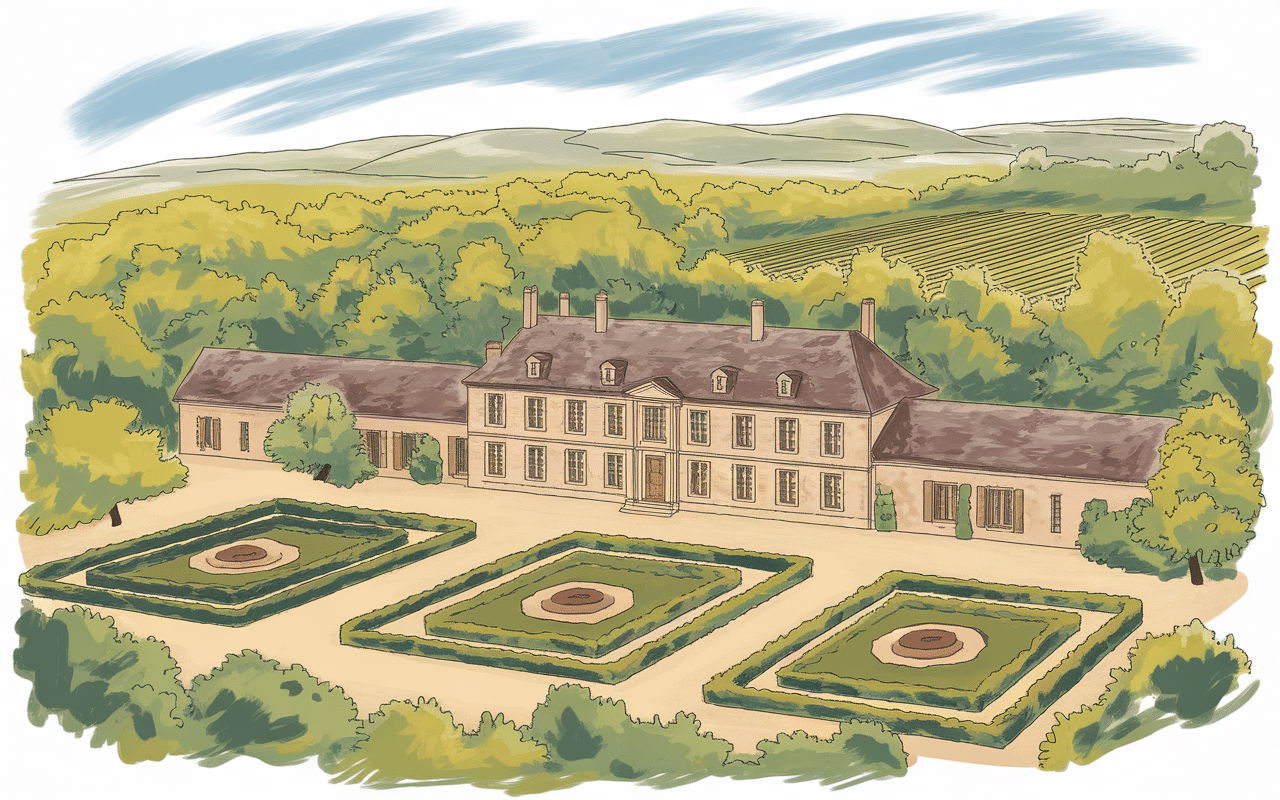 vue panoramique le clos la garenne propriété charente maritime