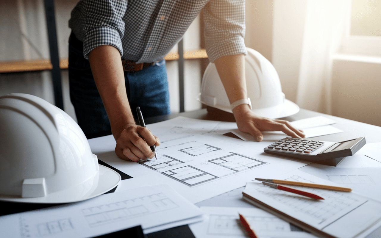 maison blanche constructeur architectes plans chantier