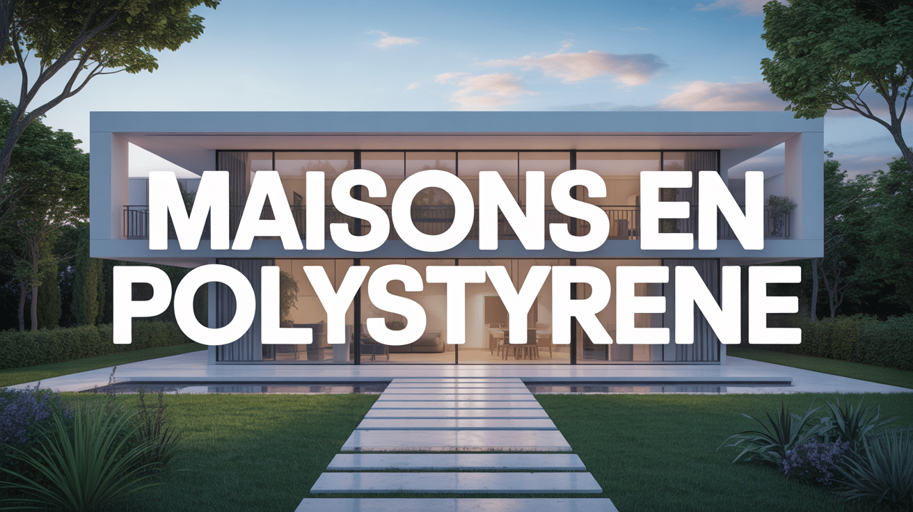 maison en polystyrène prix illustration moderne jardin