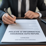 mon assurance refuse de me donner mon relevé d'information, document officiel assurance auto