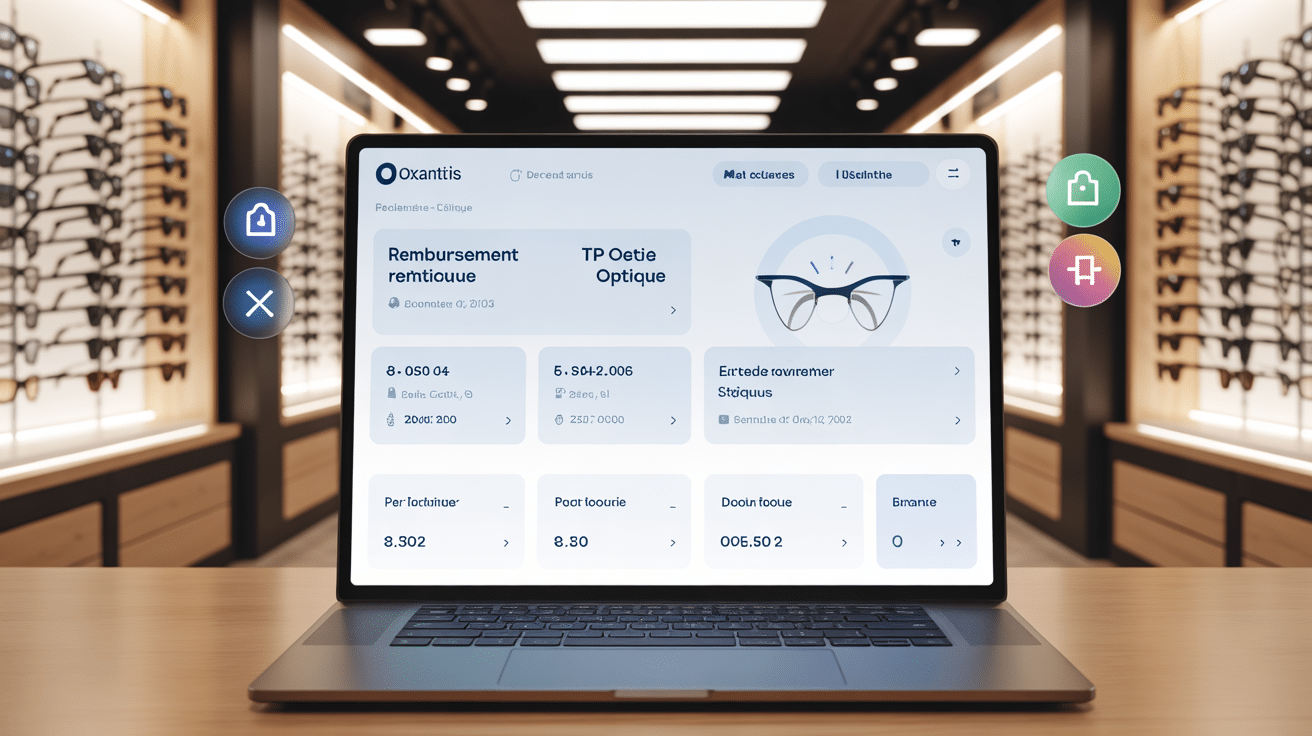 Interface oxantis tp optique ordinateur remboursement
