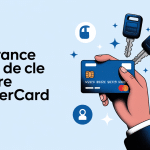 illustration perte clé voiture assurance mastercard carte et clés