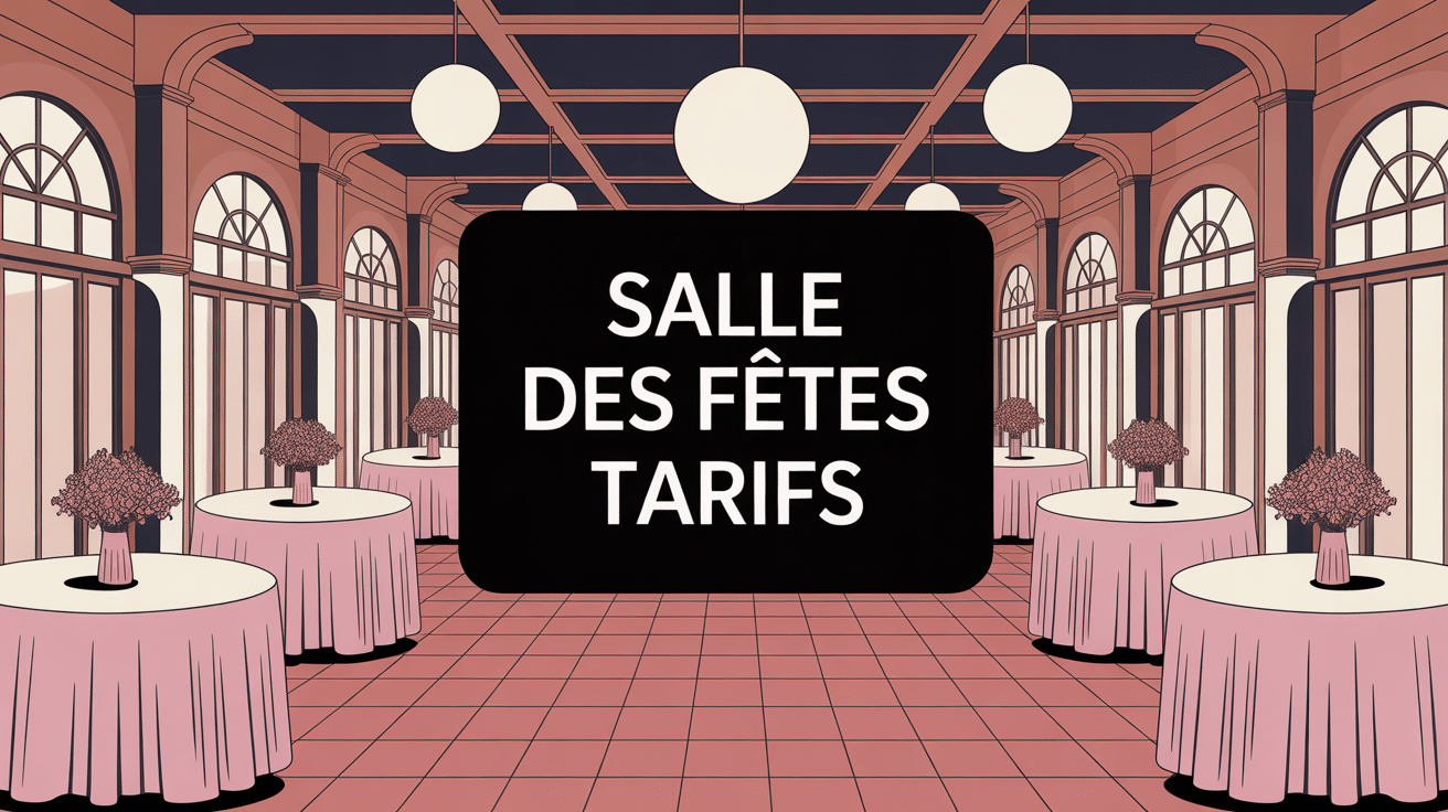 illustration prix d une salle des fetes moderne