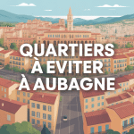 quartier à éviter à aubagne illustration ville aerienne