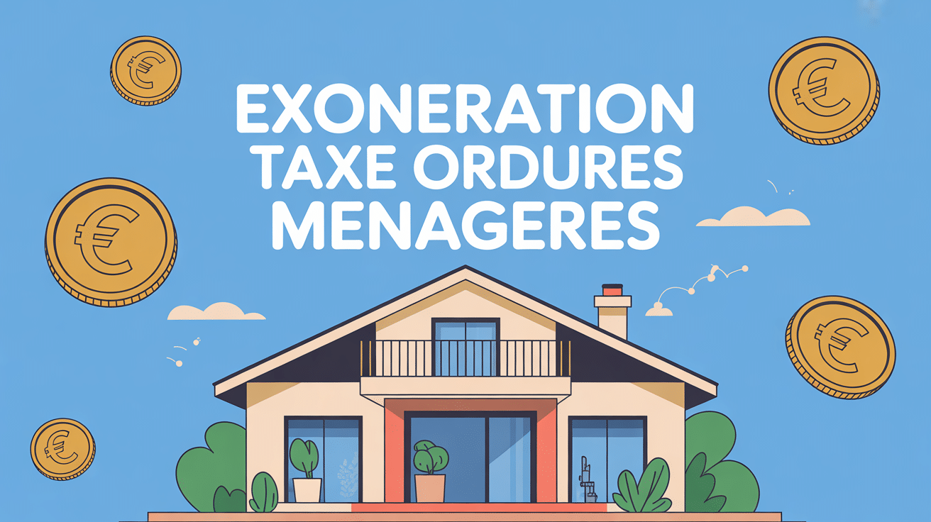 qui est exonéré de la taxe des ordures ménagères image maison poubelle euros