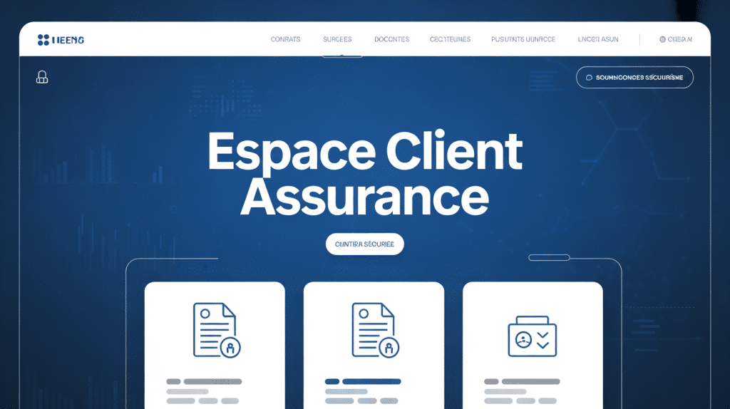interface client swisslife mon compte écran ordinateur