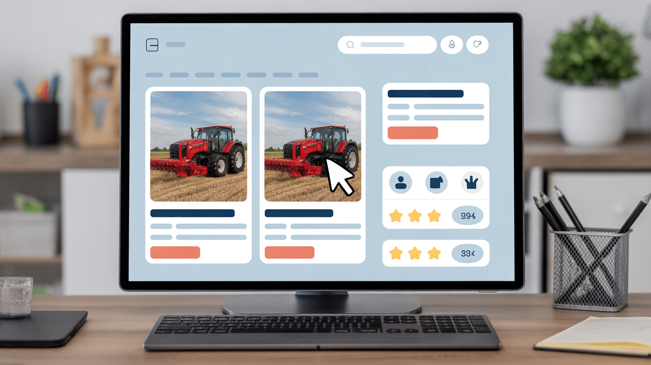 Plateformes agri affaires annonces tracteurs et évaluations