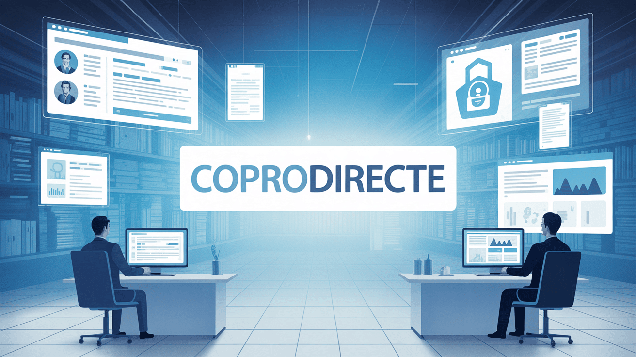 Interface Coprodirecte avec documents et sécurité