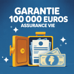 Coffre-fort illustrant la garantie assurance vie 100 000 euros