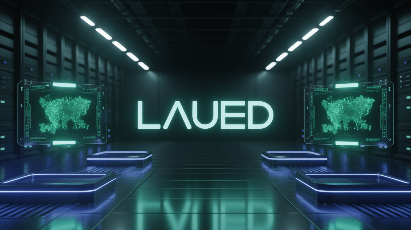 Interface laued avec écrans holographiques et serveurs