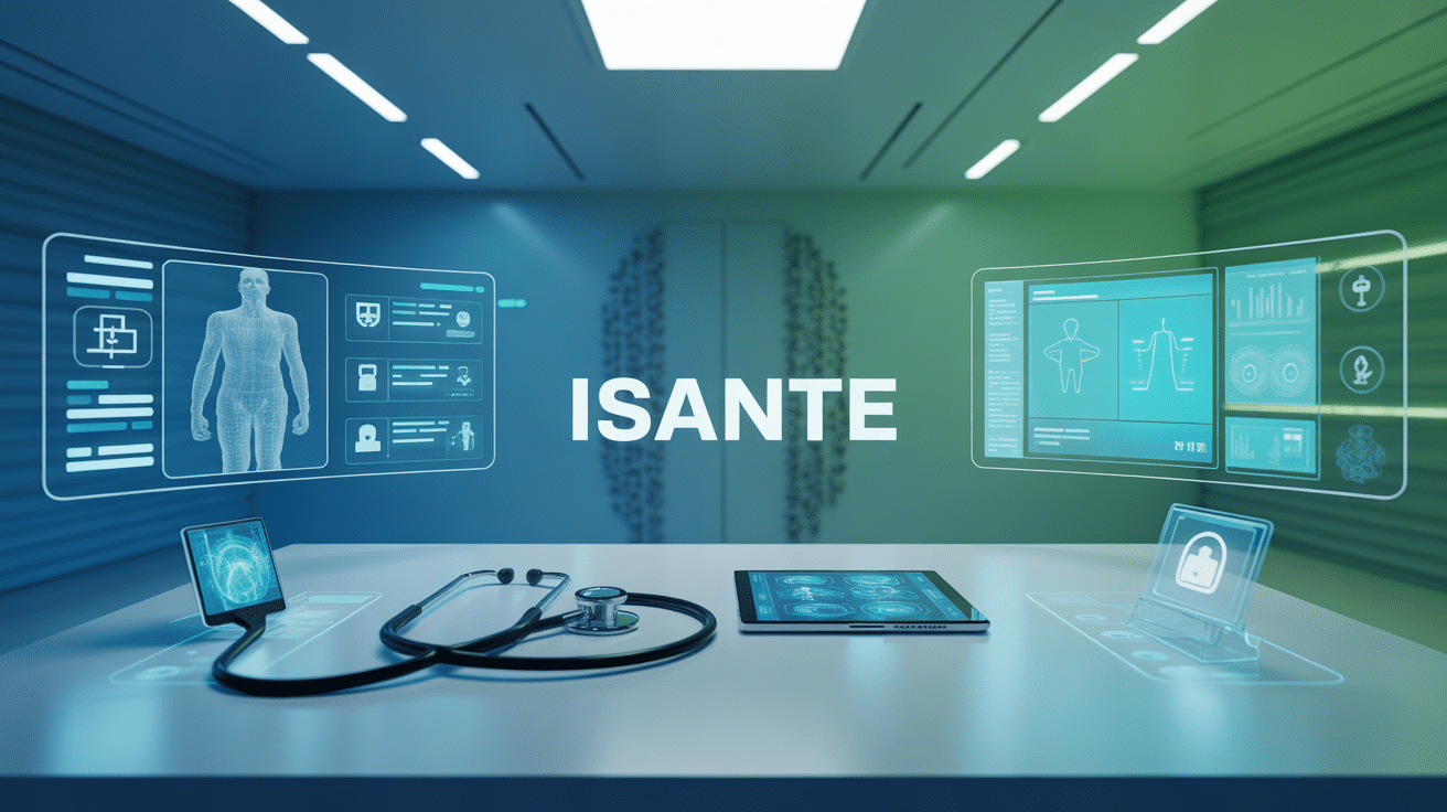 Interface isanté dossier médical numérique sécurité