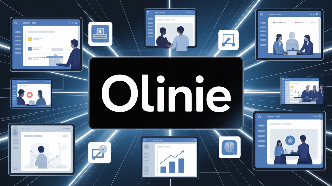 Interface olinie moderne collaborative et digitale