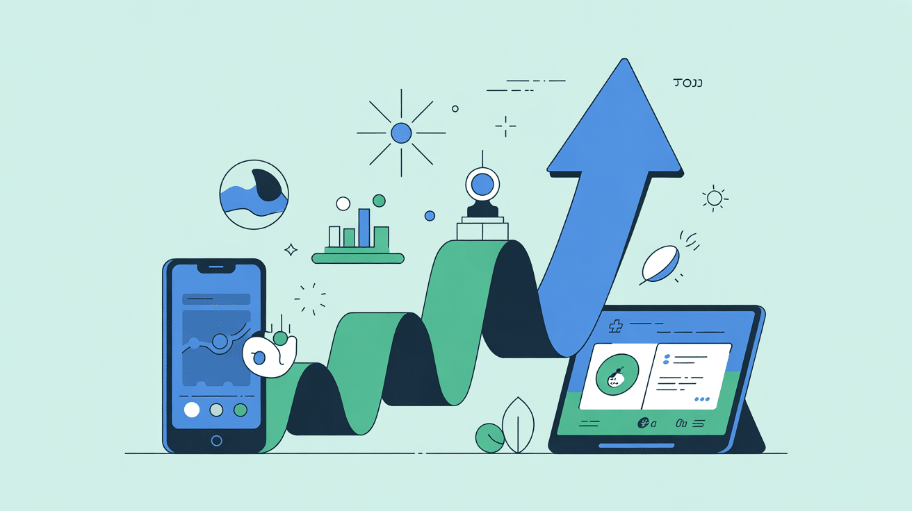 graphique start up assurance marche digital