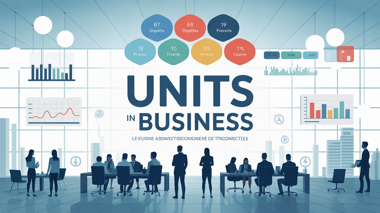 Units in business vue globale divisions entreprise
