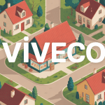 vue aérienne magasin viveco village