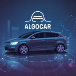 illustration assurance algocar auto moderne personnalisée