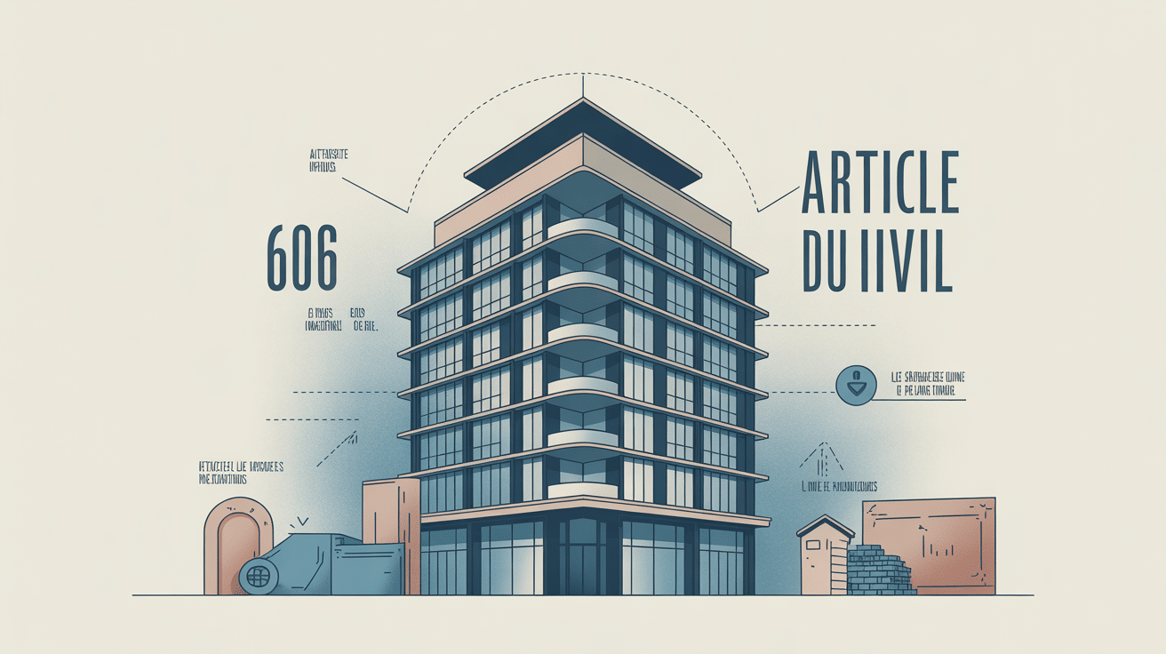 article 606 du code civil bâtiment fondations structure réparation