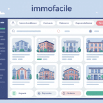 illustration interface immofacile logiciel immobilier
