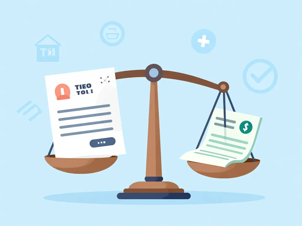 Balance entre facture LMNP et ticket de caisse