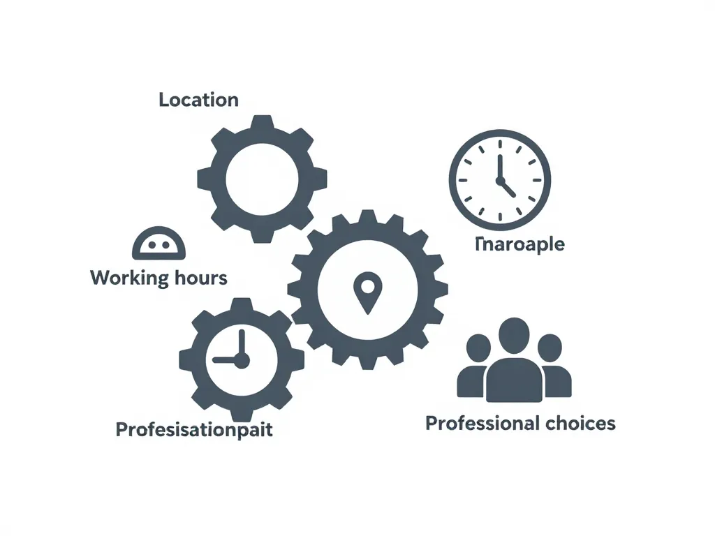 diagramme facteurs salaire orthophoniste