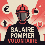 infographie salaire pompier volontaire France