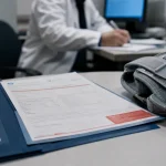 Algodystrophie épaule et arrêt de travail : dossier médical et attelle d’épaule