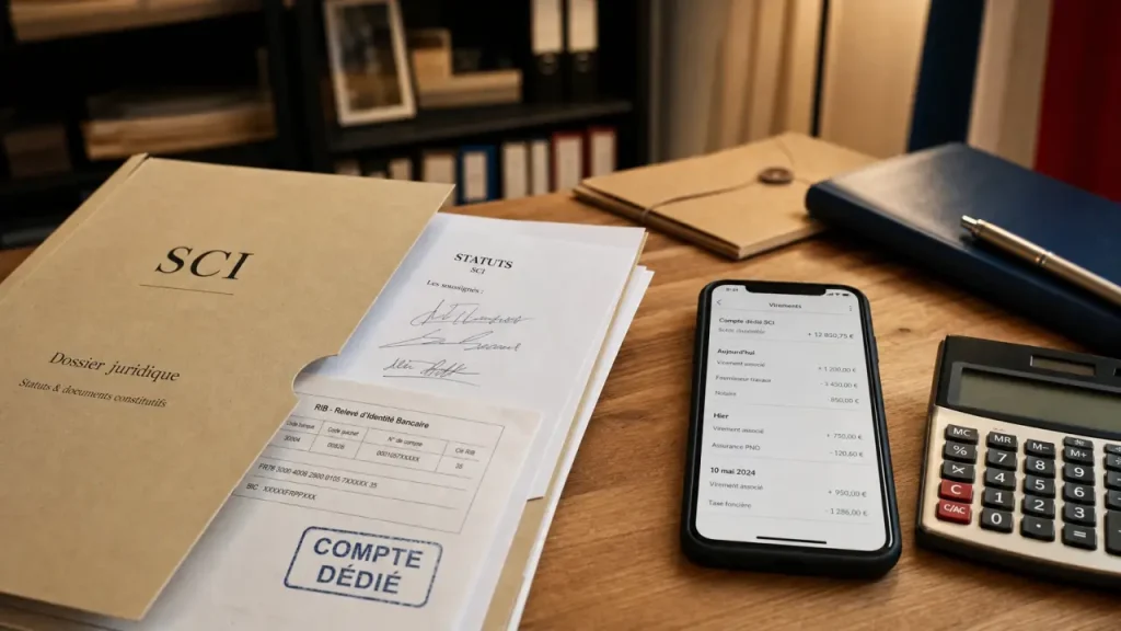 Compte bancaire pour SCI : les options gratuites et les critères de choix essentiels