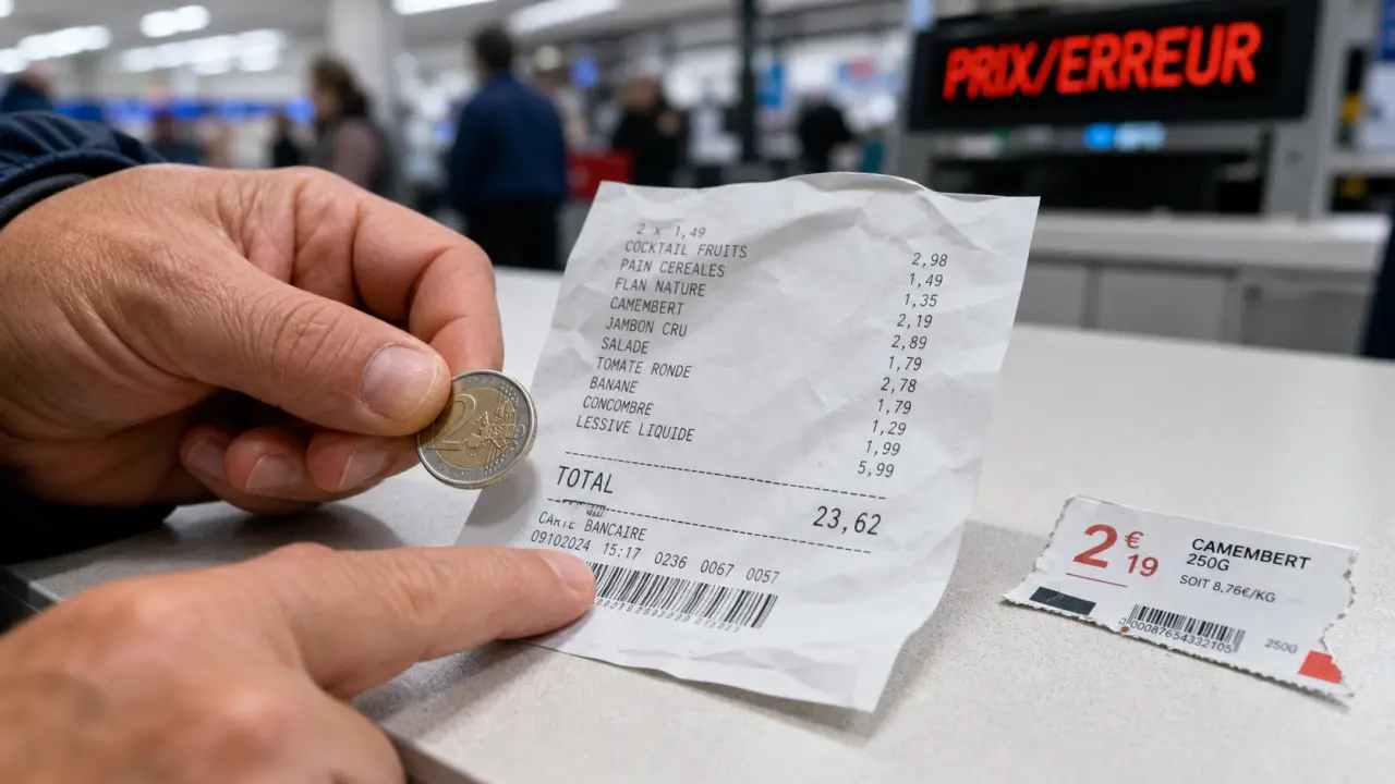 Erreur de caisse en faveur du client loi : restituer ou contester le prix affiché
