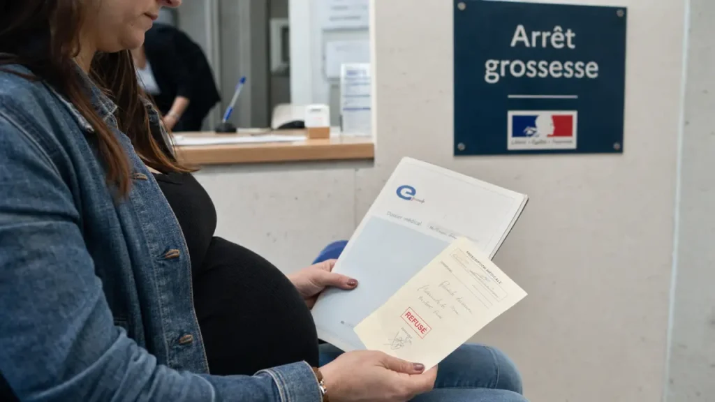 Grossesse et arrêt de travail refusé : vos recours et solutions concrètes