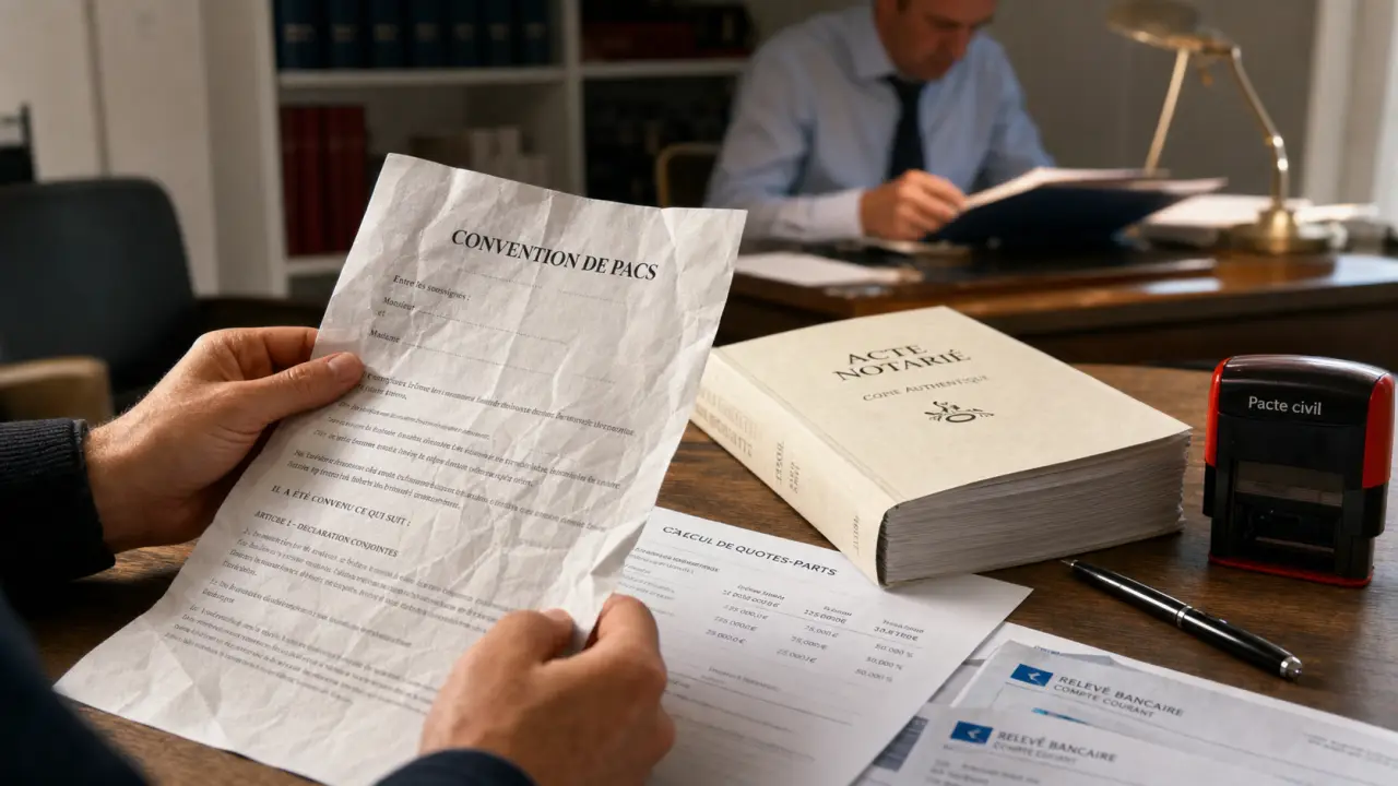 PACS avantage achat immobilier : répartition quote-part, fiscalité et protection du couple