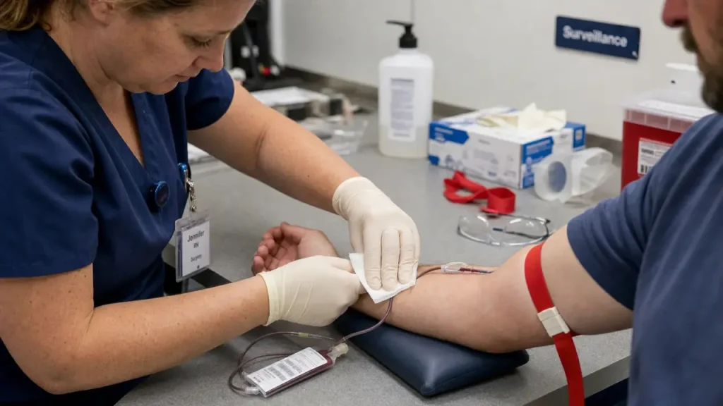 Prise de sang mal faite : les signes à surveiller et les gestes utiles