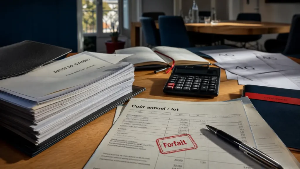 Syndic de petite copropriété : 315 €/lot en Île-de-France, mais le prix dépend du forfait