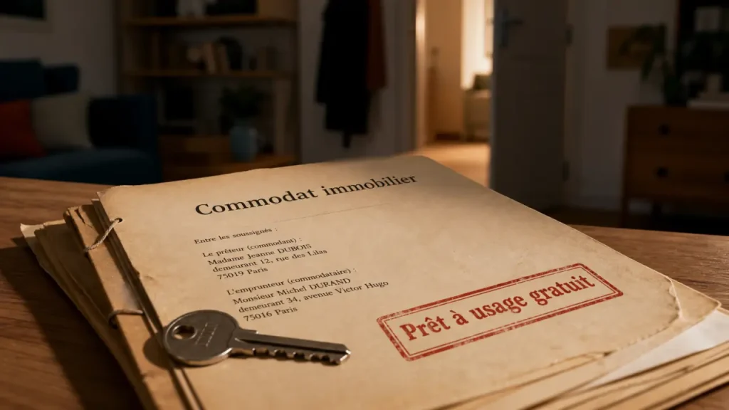 Commodat immobilier : gratuité réelle ou bail déguisé ?