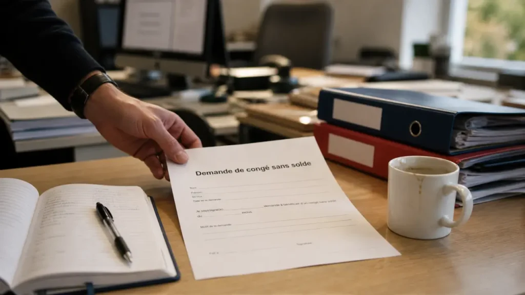 Demande de congés sans solde : l’écrit qui évite les litiges et prépare le retour
