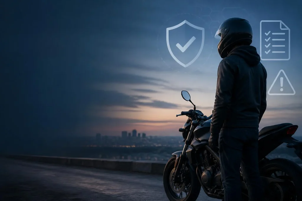 Jeune conducteur moto sans assurance : obligations, sanctions et garanties à connaître