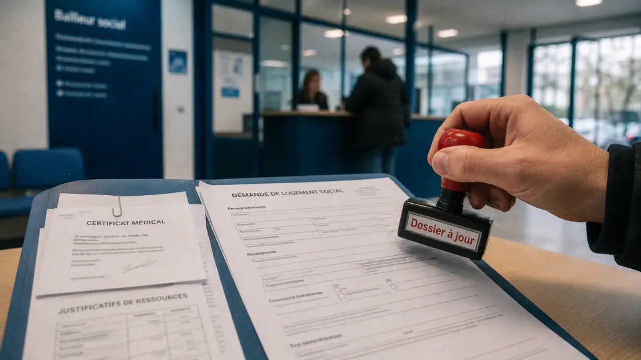 Mutation logement même bailleur : dossier à jour et justificatifs