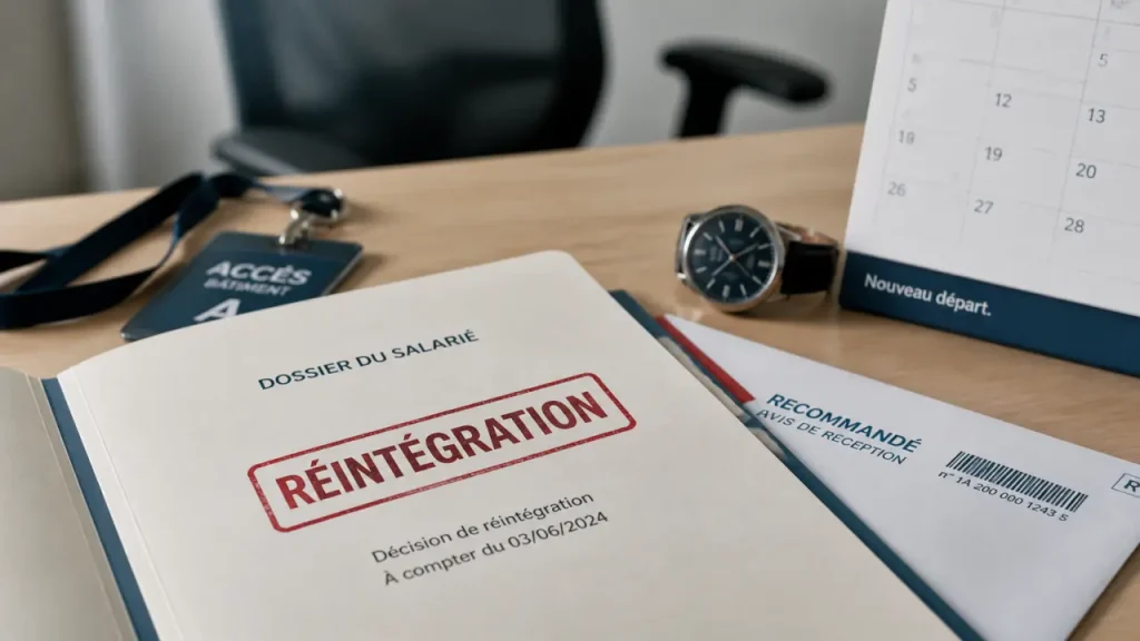 Réintégration après une mise à pied conservatoire : salaire, délais et refus à éviter